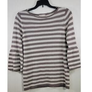 Benedettan B. Sweater Womens Small Cashmere & Wool Boho Cottagecore Bell Sleeve